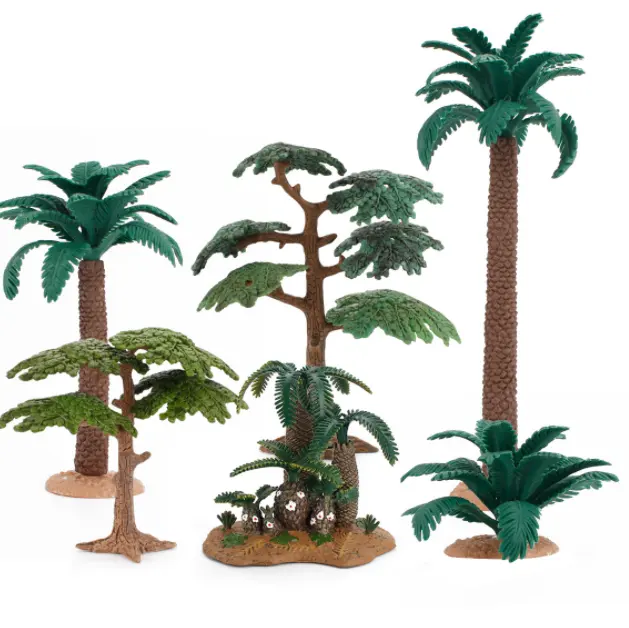 Ornements décoratifs de bureau petit décoratif de haute qualité décor fée figurine arbre artificiel mini modèle de plante de table de sable