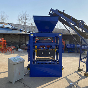 红泥制砖机先进的混凝土砌块制造机Hy Qt4-26空心砌块制造机 - Product Image 5