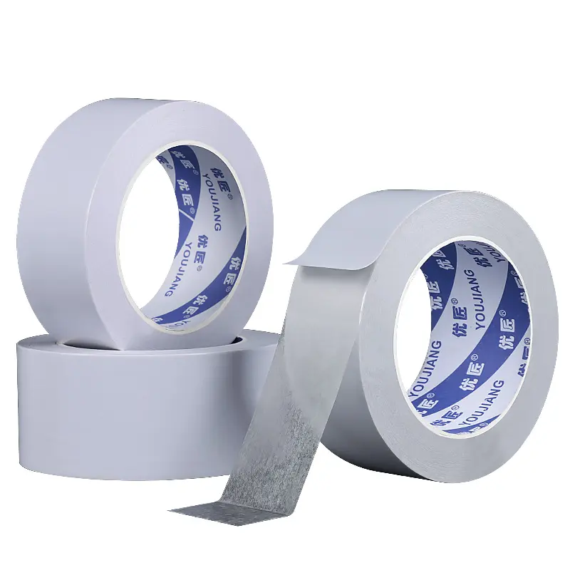 YOUJIANG Double Sided Tape / Double Sided Tissue Tape with Solvent Adhesive translucent double sided tissue tape