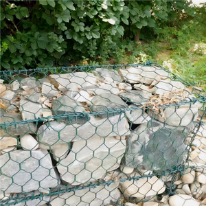 Plastic Covered Gabion Mattress 8x10cm Gabion Price <strong>Hexagonal</strong> Gabion Wire <strong>Netting</strong> - Product Image 6