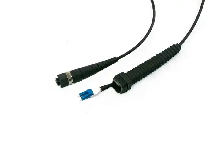 NSN Boot Duplex LC Patch Cable IP67 Waterproof 360 Degree Flexible Fiber Boot NSN Patch Cord Outdoor Easy Operation NSN Cable