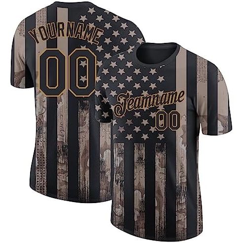 Retro Flagcamo Black Gold