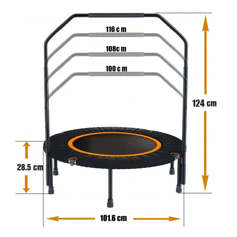 40in sıcak satış sıçrama bahar Rebounder kapalı spor Mini trambolin