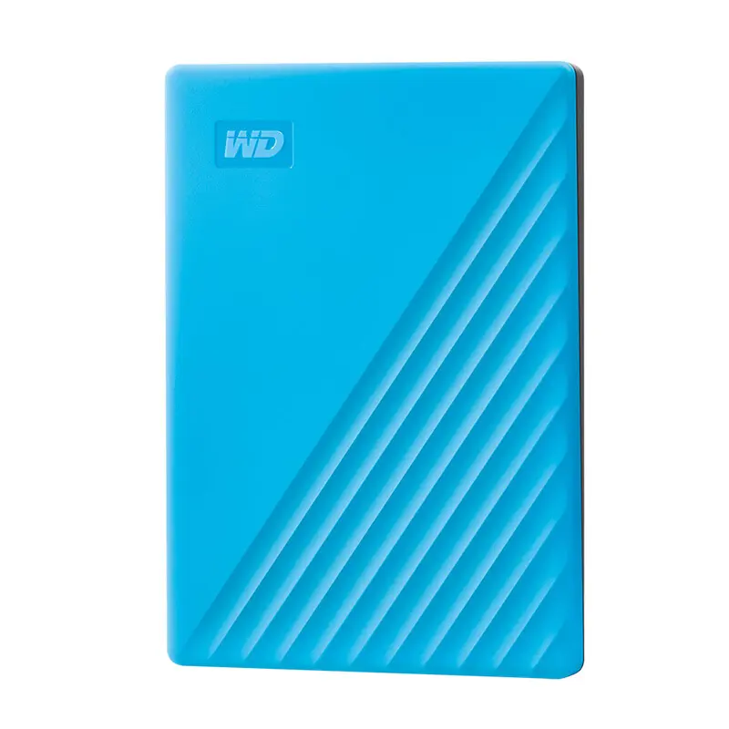 WD-disco duro externo My Passport, dispositivo de almacenamiento de alta velocidad con USB 3,0, 1TB, 2TB, 4TB, 5TB