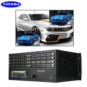 USENDA-controlador de procesador de vídeo de fábrica con HD-MI, vga, dp, entrada de todas las señales para pared de vídeo, 2x2,3x3,4x4,5x5, etc.