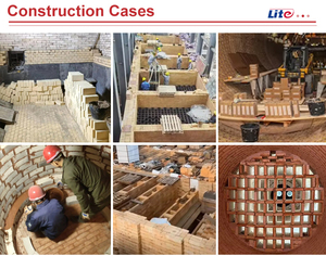 Chất lượng cao fireclay gạch SK34 SK35 sk36 SK loạt lửa đất sét gạch chịu lửa gạch giá rẻ - Product Image 6