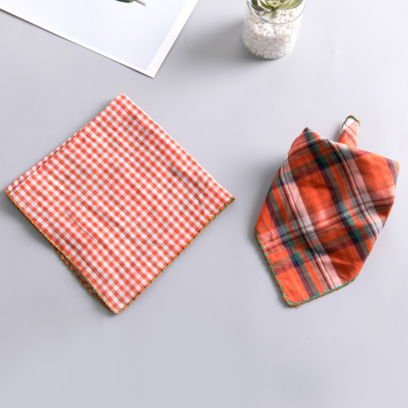 Plaid orange