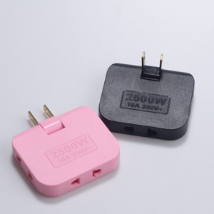 Enchufe de EE. UU. Convertidor de enchufe giratorio de 180 grados Extensión 3 en 1 Adaptador de enchufe mini de enchufe múltiple - Product Image 2