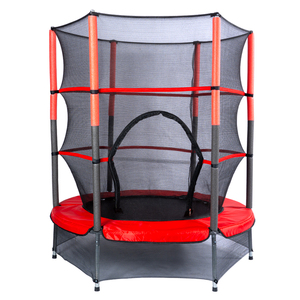 מיטת תינוק מקורה תינוק לילדים בבית ttrampoline קפיצות מיטה עם רשת מגן