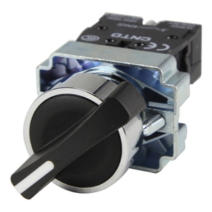 CNTD 3 pozisyon seçici basmalı düğme anahtarı CB2-BJ21 ile 22mm seçici anahtarı 3 pozisyon, Wenzhou, basmalı düğme anahtarı - Product Image 5