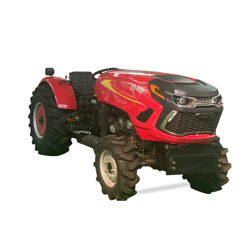New Garden Orchard Wheel Tractor Small Agricultural Machinery 4WD 50 HP Forest Mini 4*4 Farm Tractor