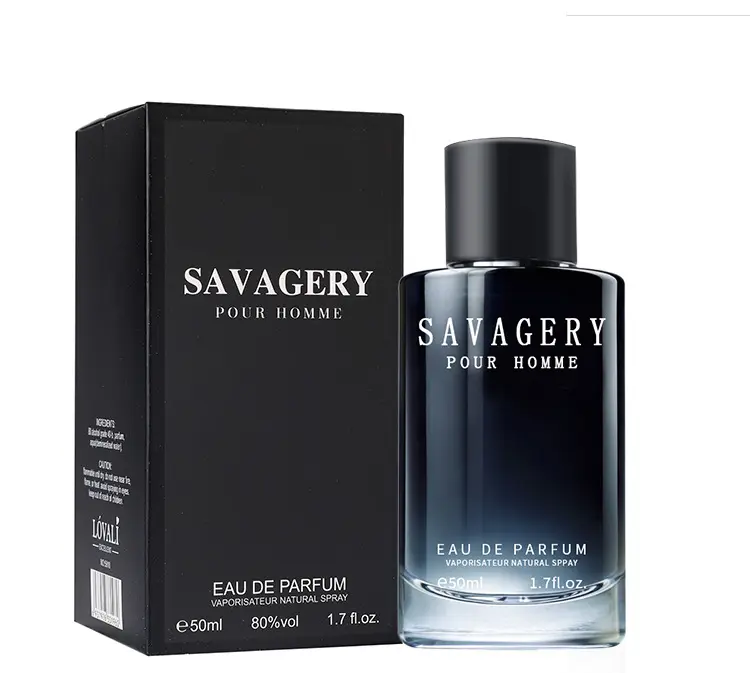 Pabrik sendiri OEM 50ml parfum wangi tahan lama untuk pria parfum pria Aroma ringan