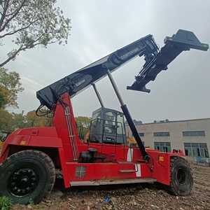 Perfect Condition Used Container Stackers Kalmar DRT450 Second Hand 45 Tons Port <strong>Crane</strong> Used <strong>Reach</strong> Stackers Original Sweden <strong>Crane</strong> - Product Image 1