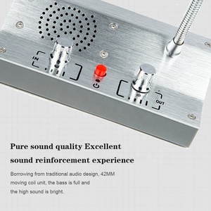 Altavoz de intercomunicación bidireccional, intercomunicador con voz a través de vidrio E330 - Product Image 3