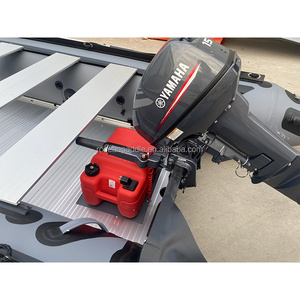 Zodiaco stile materiale PVC di alta qualità 7 persone gonfiabile barca di salvataggio con aria pavimento/pavimento in alluminio - Product Image 5