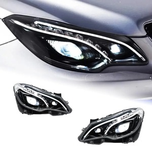 BENZ <span class=keywords><strong>W207</strong></span> A207 C207 e-class Coupe için <span class=keywords><strong>LED</strong></span> far 2009-2017 DRL dönüş sinyali yüksek ışın melek göz far projektör Lens ışıkları