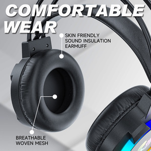 Dynamic Bass Microphone Wired Headphones/Headsets for <strong>Computer</strong> for E-Sports Shooting <strong>Games</strong> Head-mounted Desktop <strong>Computer</strong> - Product Image 5
