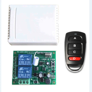 QIACHIP 433MHz DIY Wireless Receiver Fernbedienung schalter AC 85V ~ 250V 110V 220V 2CH Relais modul KR2202-4 & KT16/KT01 - Product Image 2