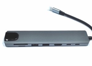 Multifuncional 8 en 1 Usb 2,0 Tipo C Hub Adaptador multifunción para MacBook Pro Laptop Expansion Dock Accesorios de computadora - Product Image 2