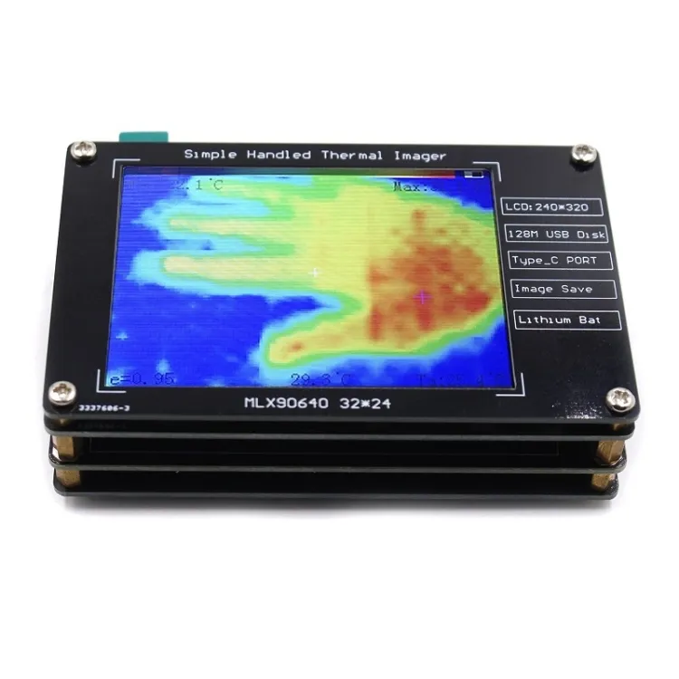 Cámara infrarroja digital LCD multifunción-40 ~ 300, cámara de imagen térmica infrarroja digital de mano, sensores de temperatura