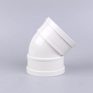 China Wholesale Factory Direct Sale <strong>Price</strong> PVC Fittings Pipe Fitting 45 <strong>Deg</strong> 90 <strong>Deg</strong> Elbow - Product Image 6