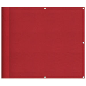 VidaXL balkon koruması kırmızı 35.4x275.6 ''100% Polyester Oxford W2B ürün çit kafes ve kapıları kategori - Product Image 1