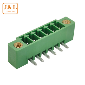 Bloque de terminales enchufable, bloque de terminales eléctrico enchufable macho y hembra de 5,0mm y 5,08mm - Product Image 1