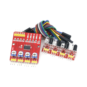 Rastreo infrarrojo de cuatro vías/módulo de seguimiento de 4 canales/línea de transmisión/evitación de obstáculos/coche/sensores de robot - Product Image 1