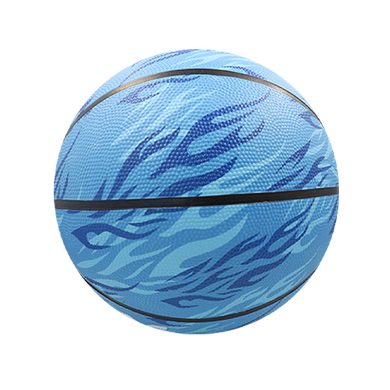 No 7 rubber flame blue