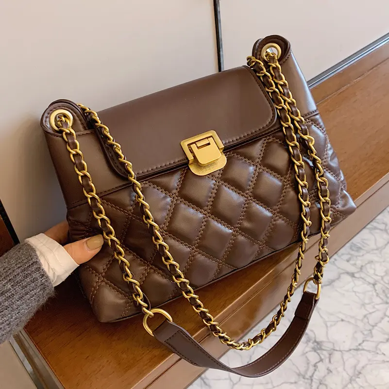 Fashion Purses 2021 New Women Hand Bags Ladies Luxury Designer Leather Crossbody Chain Purses And Handbags Tote Bags