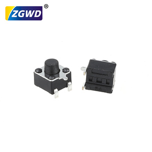 4.5x 4.5mm SMTタクトスイッチシリーズ4ピンSMD触覚プッシュボタンスイッチ4.3/4.5/4.8mm H 4.5*4.5シリーズ - Product Image 2