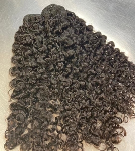 ドロップシッピング未処理ベトナムバージン人毛バンドルバームカーリーヘア横糸マシンダブル横糸生ヘアベンダー - Product Image 3