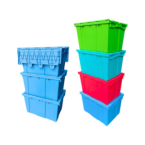 רב תכליתיים מתמוטט קיר פלסטיק להתאמה אישית sizestackable עבור ארגון הבית