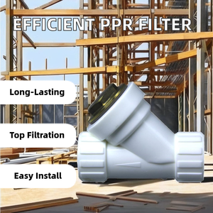Fabrika doğrudan satış Ppr boru parçaları Ppr su filtresi uygulamaları gelişmiş Ppr filtrasyon sistemi sıhhi tesisat malzemeleri - Product Image 2