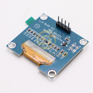 Modulo Display OLED da 1.3 pollici 4PIn SSD1306 IIC I2C 128*64 3.3V 5V GND VCC SCL SDA intestazione perno saldato - Product Image 3