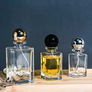Low Moq 30ml 50ml 100ml Small Empty clear <strong>Oval</strong> <strong>Perfume</strong> Spray Bottle Glass Atomizer <strong>Perfume</strong> Set Empty Container with Box - Product Image 5