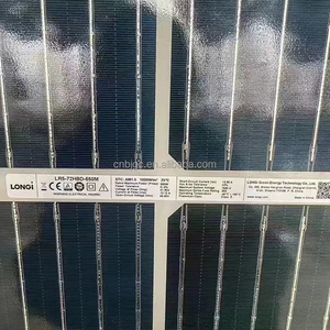 פאנלים סולאריים מונוקריסטליים שחורים בעלי יעילות גבוהה 300W-1000W יעילות 23.2% ETL TUV CE - Product Image 2