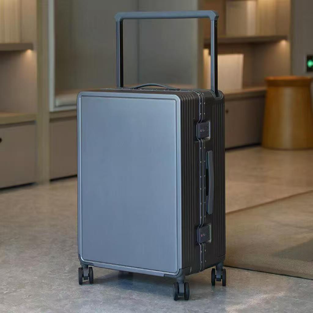 tige de traction large gris brume-séparation sec/humide + porte-gobelet pliable