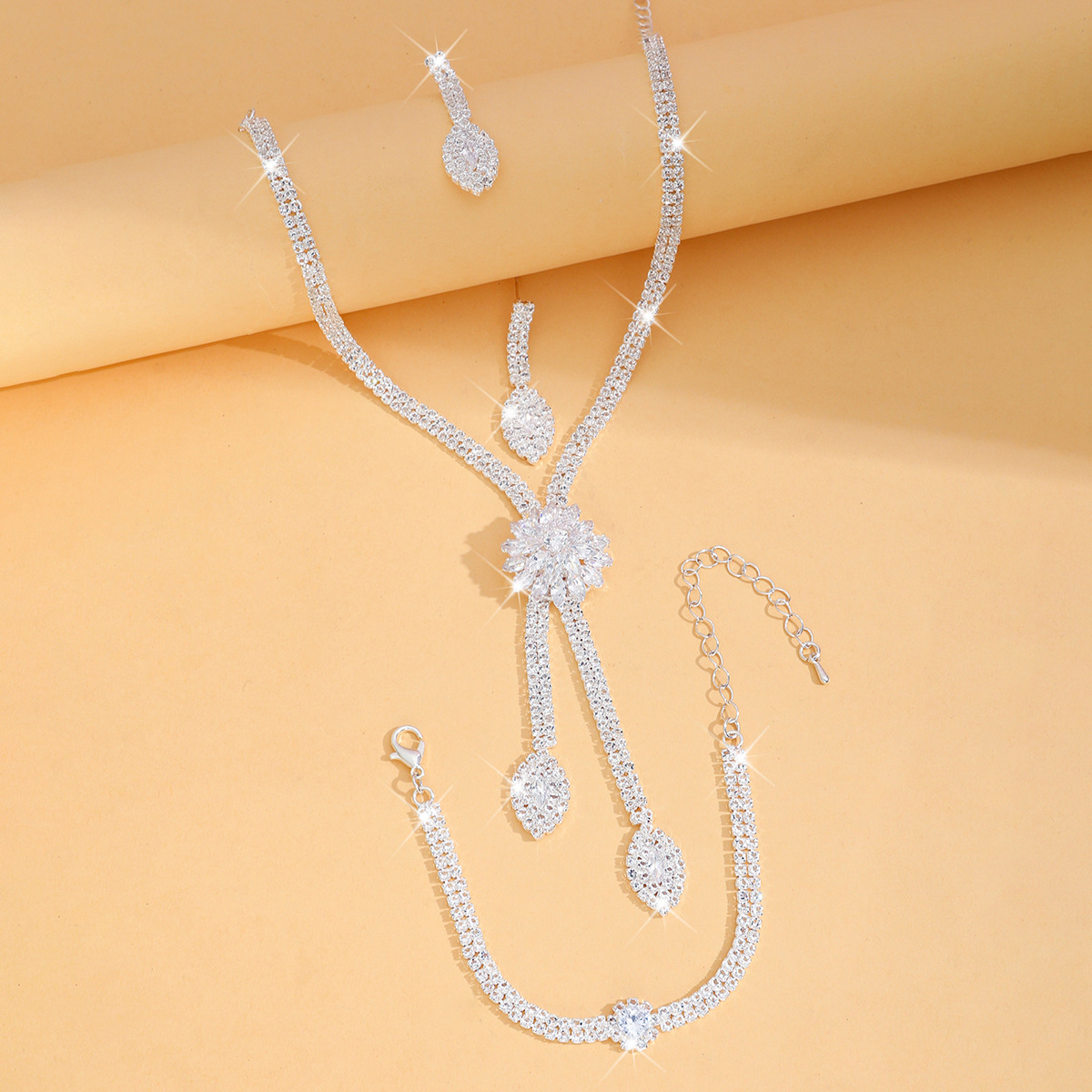 Silver three-piece set