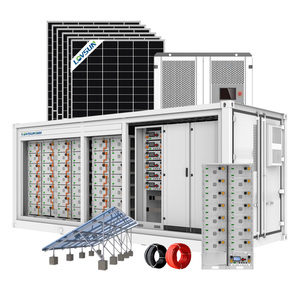 Contenedor ESS 1MWh 2MWh 20ft Industria de microrredes Sistema de almacenamiento de energía solar 5Mwh Contenedor de batería integrado para comercio - Product Image 1