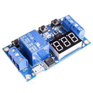 DC 6-30V programmabile ciclo relè modulo con Display a LED TYPE-C/Micro USB 6V 12V 24V relè di ritardo del prodotto ICs - Product Image 5