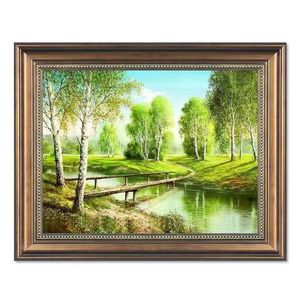Luxo Swan Lake Emoldurado <span class=keywords><strong>Canvas</strong></span> Pintura Wall Decor Impressão Estilo Clássico Moderno Tamanho Personalizado Disponível