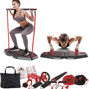 <span class=keywords><strong>ABS</strong></span> çok fonksiyonlu eğitim plakası ayarlanabilir Fitness Push-up kurulu yukarı itme çubuğu kurulu spor salonu seti