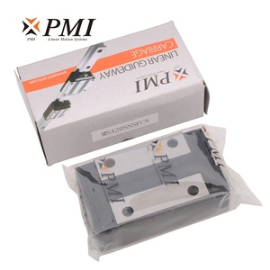 Piezas de enrutador Cnc de carro de guía lineal PMI de Taiwán originales MSA20SS MSA20 MSA20SSSFCN rieles de guía bloque deslizante movimiento lineal