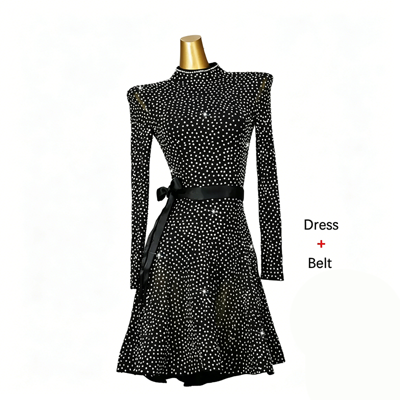 Robe noire + ceinture