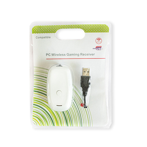 Kablosuz USB Xbox 360 konsol oyun adaptörü değiştirme Xbox 360 PC Win7 8 10 denetleyici alıcı - Product Image 6