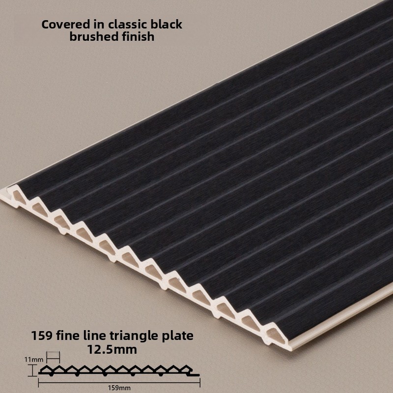 Classic Black Brushed Finish