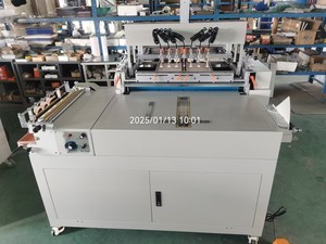 Qsk840 khí nén tự động bìa cứng cuốn sách trường hợp máy làm với các thành phần cốt lõi động cơ bơm Schneider PLC - Product Image 4