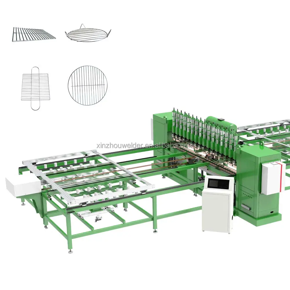 Saldatrice automatica a doppio punto per saldatrice a più punti a rete metallica saldatrice per scaffali