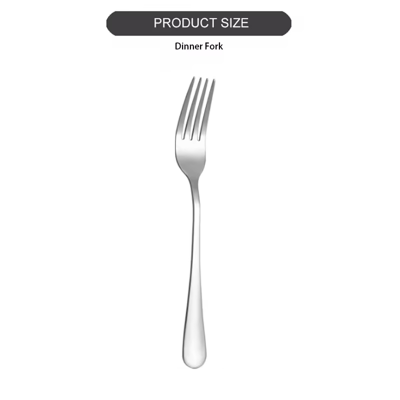 Fourchette de table en argent